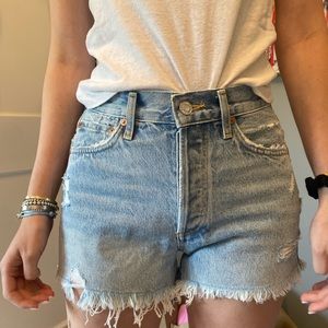 AGOLDE PARKER VINTAGE CUT OFF SHORT